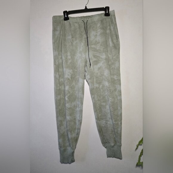 Aerie Tie-Dye Hoodie & Joggers Lounge Set – Size Medium – Sage Green - Picture 7 of 11